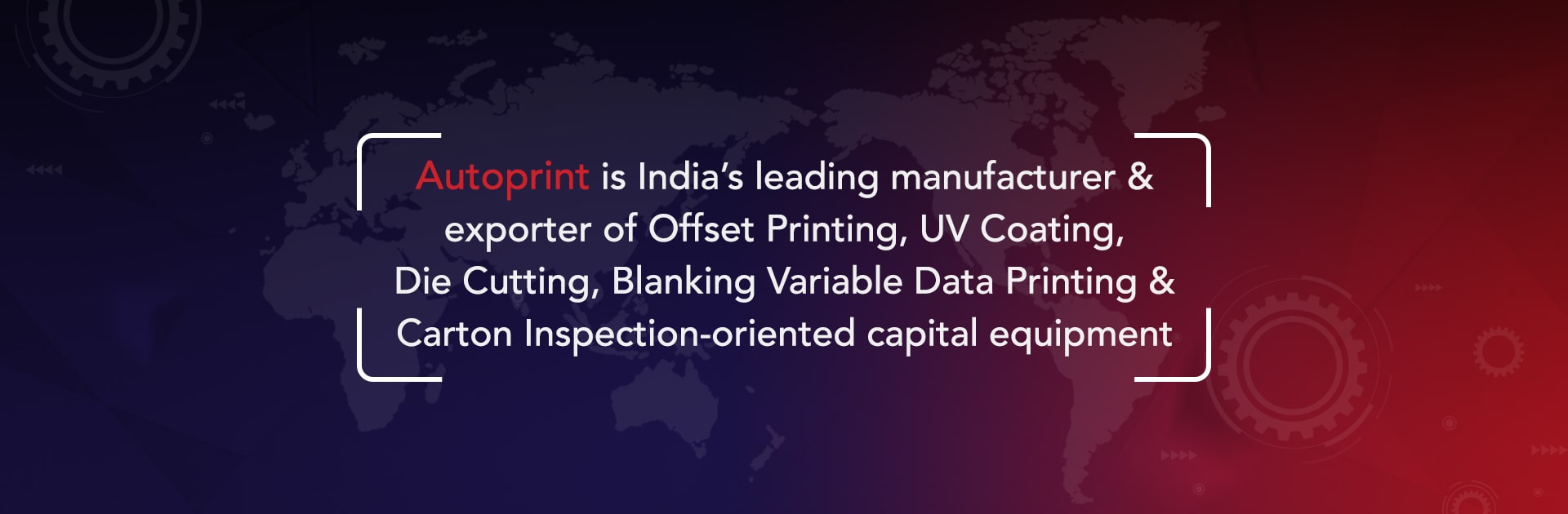 Offset Printing Machine Manufacturers | Autoprint Machinery